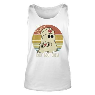 Boo Boo Crew Nurse Shirt Funny Ghost Women Halloween Nurse Sweatshirt Men Women Tank Top Graphic Print Unisex - Thegiftio UK