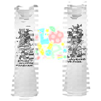 Counselor Counseling Student First Last 100 Day Of School Unisex Tank Top - Thegiftio