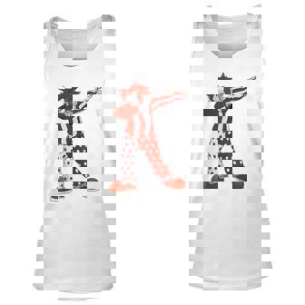 Dabbing Crazy Clown Tshirt -Halloween Killer Clown Dab Tee Men Women Tank Top Graphic Print Unisex - Thegiftio