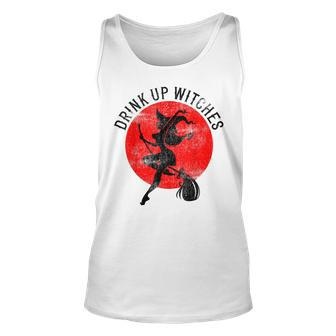 Drink Up Witches Funny Witch Costume Halloween Unisex Tank Top - Seseable
