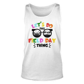 Field Day Thing Summer Kids Field Day 22 Teachers Colorful Unisex Tank Top - Seseable