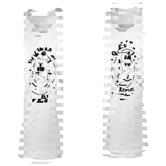 Funny Volleyball Mom Volleyball Vibes Smile Face Meme Men Women Tank Top Graphic Print Unisex - Thegiftio