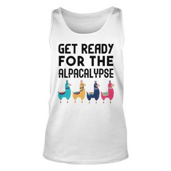 Get Ready For The Alpacalypse V2 Unisex Tank Top - Seseable