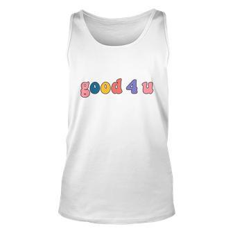 Good 4 U Olivia Rodrigo Tshirt Unisex Tank Top - Monsterry AU