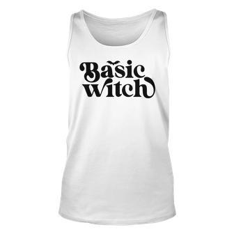 Halloween Basic Witch Gift For You Men Women Tank Top Graphic Print Unisex - Seseable
