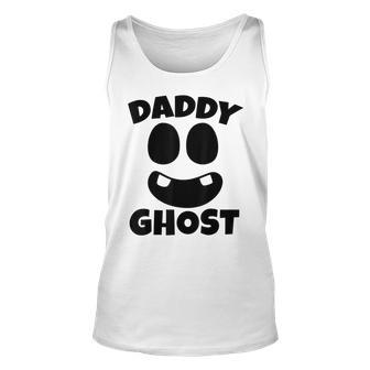 Halloween Daddy Ghost Funny Ghost Face Spooky Father Dad Unisex Tank Top - Thegiftio UK