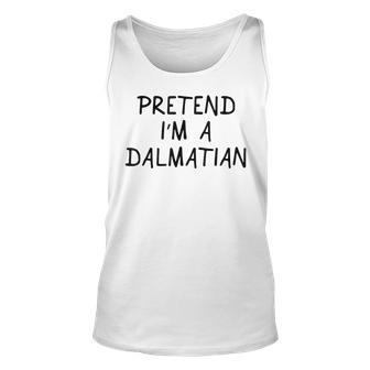 Halloween Dalmatian Funny Costume Men Women Adult Dalmation Men Women Tank Top Graphic Print Unisex - Thegiftio UK