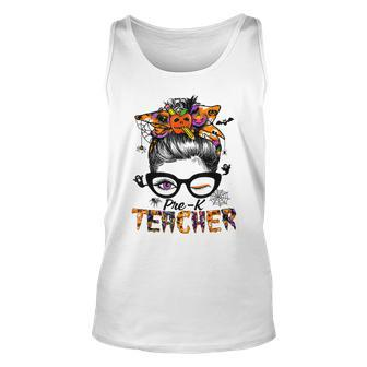 Halloween Pre-K Teacher Life -Cool Witch Unisex Tank Top - Seseable