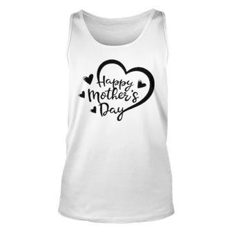 Happy Mother Day S For Women Letter Graphics Short Sleeve Casual Crew Neck Blouse Summer Heart Graphic Graphic Design Printed Casual Daily Basic V2 Unisex Tank Top - Thegiftio UK