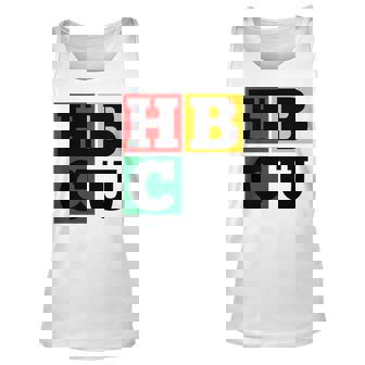 Hbcu Block Letters Grads Alumni Men Women Tank Top Graphic Print Unisex - Thegiftio