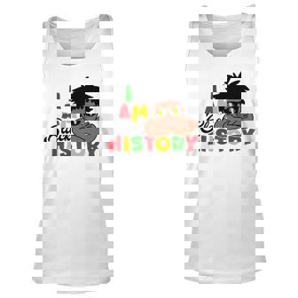 I Am Black History For Kids Boys Black History Month Unisex Tank Top - Thegiftio