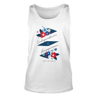 Independence Is Happiness &8211 Susan B Anthony Unisex Tank Top | Mazezy UK