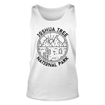 Joshua Tree National Park California Nature Hike Outdoors Unisex Tank Top - Seseable