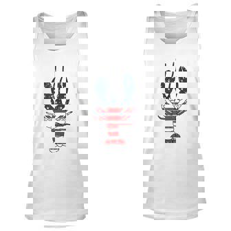 Lobster 4Th Of July American Flag Sea Ocean Lover Patriotic Tank Top Men Women Tank Top Graphic Print Unisex - Thegiftio UK