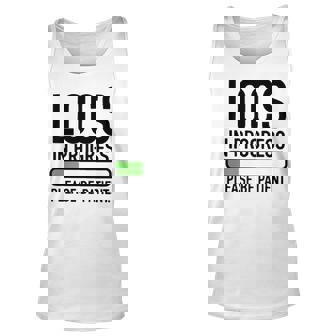 Locs In Progress Please Be Patient Unisex Tank Top - Thegiftio