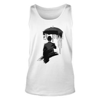 Manly Summer Rainy Day Graphic Design Printed Casual Daily Basic Unisex Tank Top - Thegiftio UK