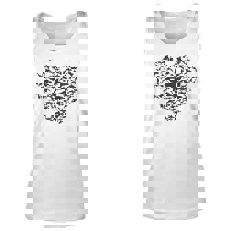 Orcas Killer Whale Love Symbol Heart Men Women Tank Top Graphic Print Unisex - Thegiftio