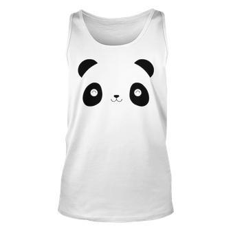 Panda Bear Shirt V2 Unisex Tank Top - Seseable