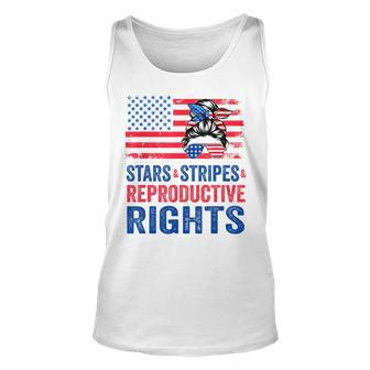 Patriotic 4Th Of July Stars Stripes Reproductive Right V3 Unisex Tank Top - Seseable