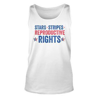 Patriotic 4Th Of July Stars Stripes Reproductive Right V5 Unisex Tank Top - Seseable