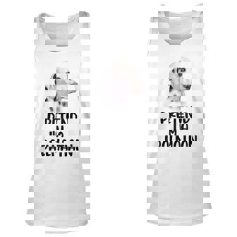 Pretend Im A Dalmatian Costume Funny Halloween Partyy Men Women Tank Top Graphic Print Unisex - Thegiftio