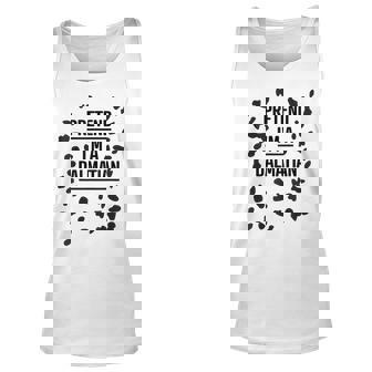 Pretend Im A Dalmatian Shirt Funny Lazy Halloween Costume Men Women Tank Top Graphic Print Unisex - Thegiftio