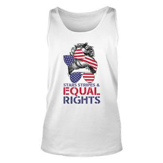 Pro Choice Feminist 4Th Of July - Stars Stripes Equal Rights Unisex Tank Top - Seseable