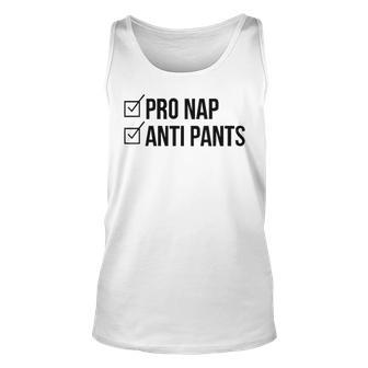 Pro Nap Anti Pants V2 Unisex Tank Top - Seseable