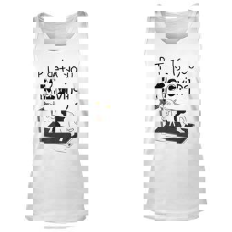 Pt Gets You Mooving Funny Cow Physical Therapist Pt Therapy Men Women Tank Top Graphic Print Unisex - Thegiftio