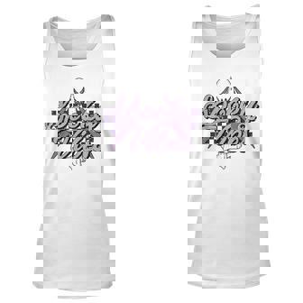 Retro Spooky Vibes Creepy Ghost Spooky Season Halloween Unisex Tank Top - Seseable