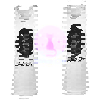 Space Cat Lover T Unisex Tank Top - Thegiftio UK