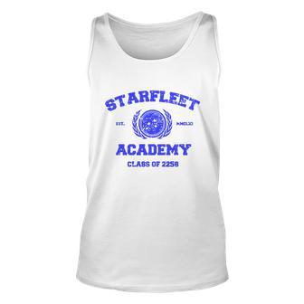 Starfleet Academy Distressed Unisex Tank Top - Monsterry