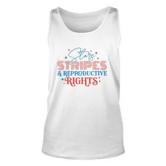 Stars Stripes Reproductive Rights Patriotic 4Th Of July 1973 Protect Roe Pro Choice Tank Top | Mazezy AU