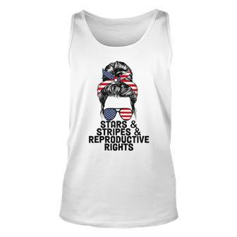 Stars Stripes Reproductive Rights Patriotic 4Th Of July V14 Unisex Tank Top - Seseable