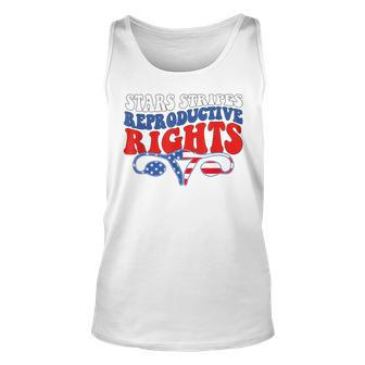 Stars Stripes Reproductive Rights Patriotic 4Th Of July V2 Unisex Tank Top - Seseable