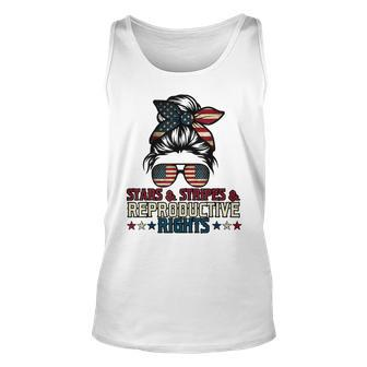 Stars Stripes Reproductive Rights Patriotic 4Th Of July V5 Unisex Tank Top - Seseable