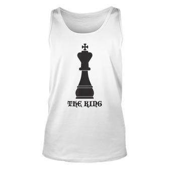 The King Chess Unisex Tank Top - Seseable