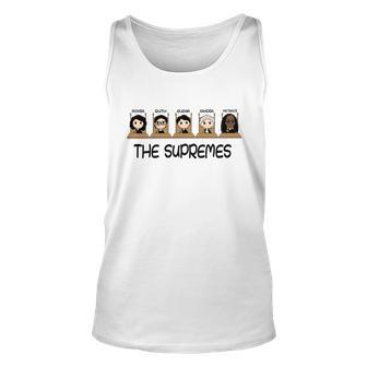 The Supremes Ketanji Brown Jackson Rbg Sotomayor Cute Tshirt Unisex Tank Top - Monsterry UK