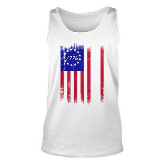 Ultra Maga Betsy Ross Usa Flag Trump 2024 Anti Biden Unisex Tank Top - Monsterry CA