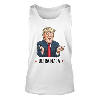 Ultra Maga Eagle Donald Trump Ultra Maga Tshirt Unisex Tank Top - Monsterry AU