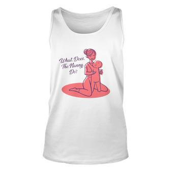What Does The Nanny Do Christine Brown Unisex Tank Top | Mazezy