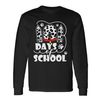 101 Days Of School Dalmatian Logo Long Sleeve T-Shirt - Monsterry AU