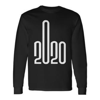 2020 Sucks Middle Finger Long Sleeve T-Shirt - Monsterry UK