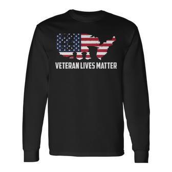 22 A Day Military Veteran Long Sleeve T-Shirt - Monsterry