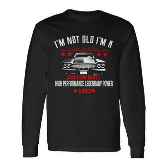 40Th Birthday Not Old Classic Custom Built Long Sleeve T-Shirt - Monsterry AU