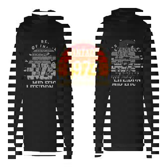 48 Year Old Retro Vintage 1974 Limited Edition 48Th Birthday Long Sleeve T-Shirt - Thegiftio UK