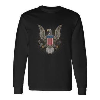 American Veteran Army World War V2 Long Sleeve T-Shirt - Thegiftio UK