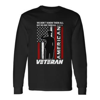 American Veteran V5 Long Sleeve T-Shirt - Thegiftio UK