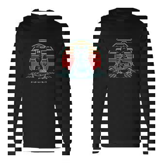 Anime Ramen Cat Retro Japanese Noodles Aesthetic Kawaii Long Sleeve T-Shirt - Thegiftio