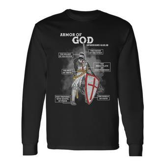 Armor Of God Ephesian 610-18 Tshirt Long Sleeve T-Shirt - Monsterry AU